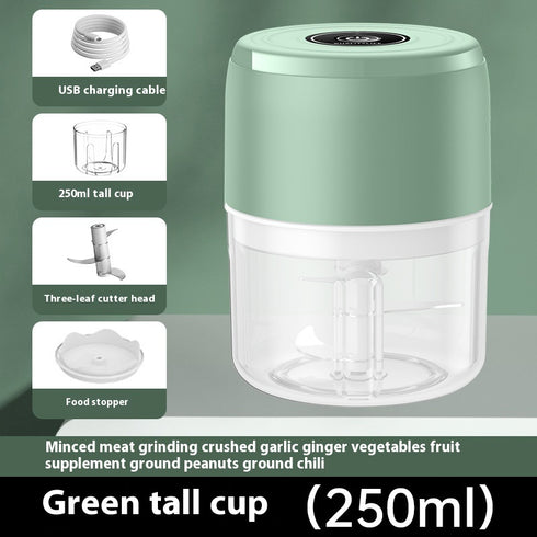 Mini Wireless Electric Garlic Press Garlic Masher Pull Garlic Masher Garlic