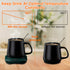 3 Color Options -- 1Pc Electric Coffee Mug Warmer For Desk Auto Shut Off USB Tea Milk Beverage Cup Heater Heating Plate For Office Home 3 Temperature Setting