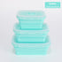 Silicone Folding Lunch Box Food Grade Microwave Bento Box