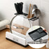 Tableware Storage Holders Kitchen Knife Plastic Storages Racks For Kitchen Convenience Cabinet Kitchen Gadgets