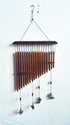 Solid wood metal aluminum pipe wind chime