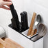 Tableware Storage Holders Kitchen Knife Plastic Storages Racks For Kitchen Convenience Cabinet Kitchen Gadgets