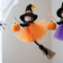 Halloween Decoration Broom Girl Angel Pendant