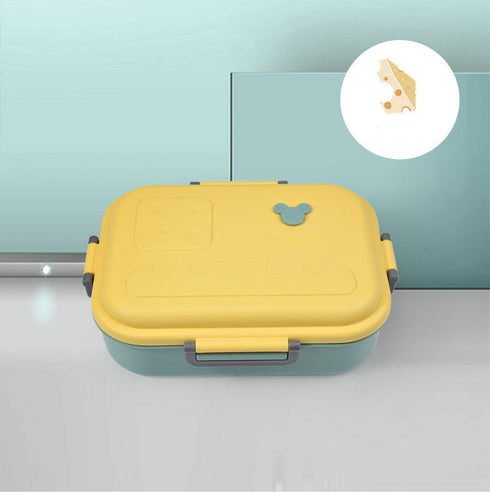 New Cheese Microwave Lunch Box Portable Healthy Bento Box Leakproof Food Container