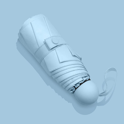 Sun Umbrella Female Sunscreen Anti Ultraviolet Compact Portable Folding 50 Off Pocket Capsule Sun And Rain Umbrella Dual-use Umbrella