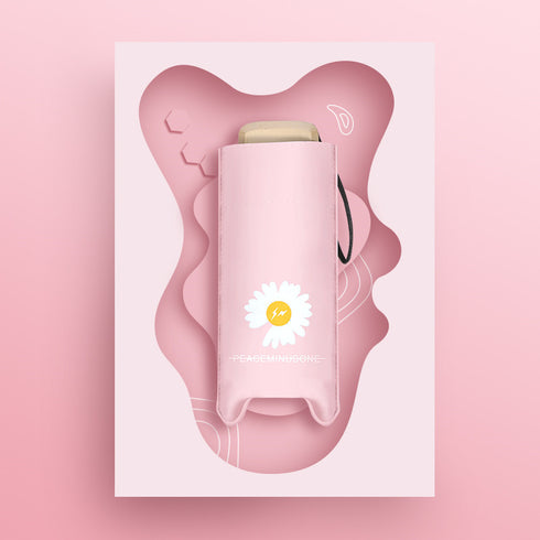 Sun Umbrella Female Sunscreen Anti Ultraviolet Compact Portable Folding 50 Off Pocket Capsule Sun And Rain Umbrella Dual-use Umbrella