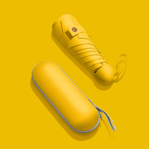 Sun Umbrella Female Sunscreen Anti Ultraviolet Compact Portable Folding 50 Off Pocket Capsule Sun And Rain Umbrella Dual-use Umbrella