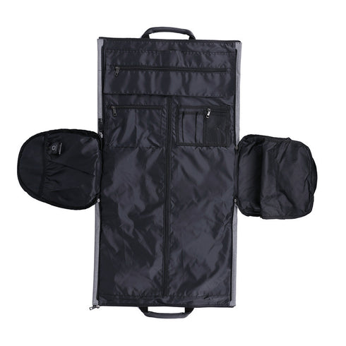 Large-capacity travel Waterproof bag portable cylinder folding suit bag