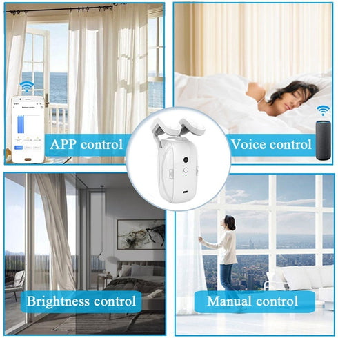 Bluetooth Electric Curtain Controller Graffiti Intelligent