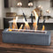 Desktop Fire Pit Strip Square Heating Stove