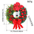 Christmas Light Wreath Door And Window Decoration Vine Ring