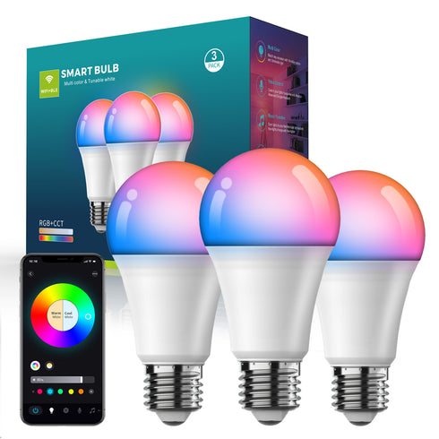 Smart Wifi Bluetooth Dimming And Color-changing Bulb