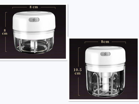 Mini Wireless Electric Garlic Masher, Electric Garlic Masher, Garlic Masher, Garlic Press, Household Garlic Masher
