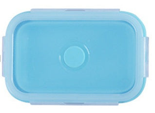 Silicone Lunch Box Foldable Microwave Oven Silicone Lunch Box Storage Box