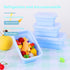 Silicone Folding Lunch Box Food Grade Microwave Bento Box