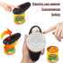 2PCS Electric Can Opener Automatic Bottle Opener Cordless One Tin Touch Edges Handheld Jar Openers Kitchen Bar Tool Gadgets