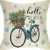 Winter Series Throw Pillow Cover Linen