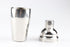 Stainless Steel Cocktail Shaker  with Wooden Stand for Home Bar Party