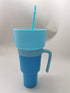 Snack With Handle Straw Cup Kitchen Gadgets