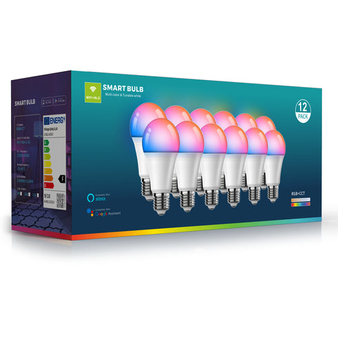 Smart Wifi Bluetooth Dimming And Color-changing Bulb