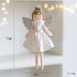 Christmas Decoration High-grade Flannel Ankle-tied Girl Angel Small Pendant