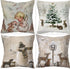 Winter Series Throw Pillow Cover Linen