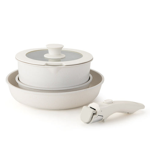 Removable Pot Set Pan Household Handle Separation