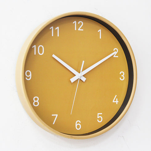 Wooden Wall Clock Japanese Simple Modern