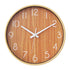 Wooden Wall Clock Japanese Simple Modern