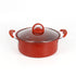 13 Pieces Pot Set Non-stick Pan Soup Omelette Ceramic Coating Pot Set