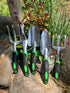 Garden Supplies 9-piece Aluminum Allow Set, Silicone Two-color Handle Shovel Gardening Tools