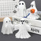 Halloween Middle Finger Love Ghost Ornaments