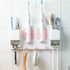 Wall-mounted Two-position Electric Toothbrush Holder With Hook