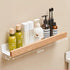 Solid Wood Bathroom Bathroom Non-perforated Shelves