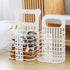 Foldable Laundry Storage Basket With Handle Dirty Cloth Toy Standing Organizer Basket