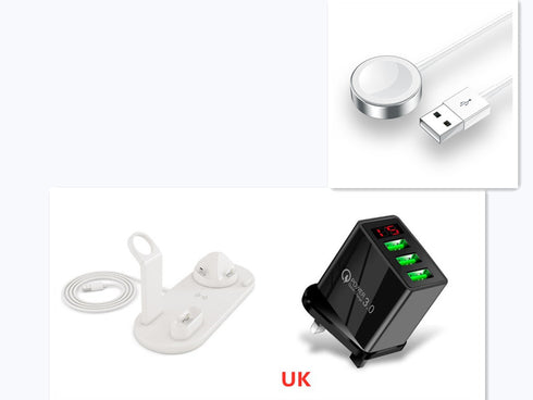 4 In 1 Wireless Charger Fast Charging Pad Stand