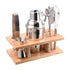 Set Cocktail Shaker Bar Set Stainless Steel Bartender Kit M
