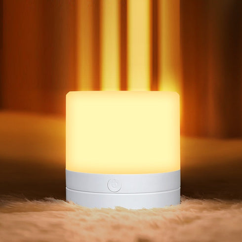 Creative Touch Colorful Led Atmosphere Light Bedroom Charging Induction Bedside Lamp