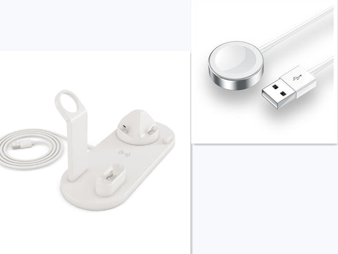 4 In 1 Wireless Charger Fast Charging Pad Stand