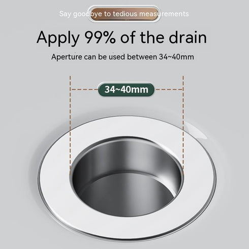 Sink drain with pop up