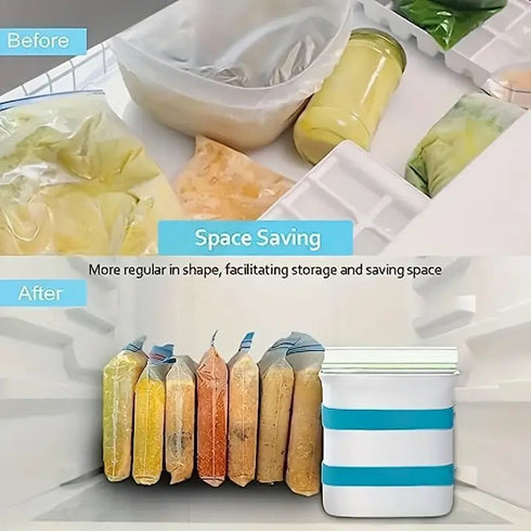 Meal Preparation Bag Container For Frozen Leftovers And Soup Kitchen Gadgets