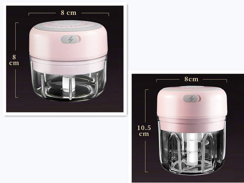 Mini Wireless Electric Garlic Masher, Electric Garlic Masher, Garlic Masher, Garlic Press, Household Garlic Masher