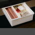 Under Desk Invisible Transparent Drawer Storage Box Desktop Stationery Organizer
