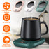 3 Color Options -- 1Pc Electric Coffee Mug Warmer For Desk Auto Shut Off USB Tea Milk Beverage Cup Heater Heating Plate For Office Home 3 Temperature Setting