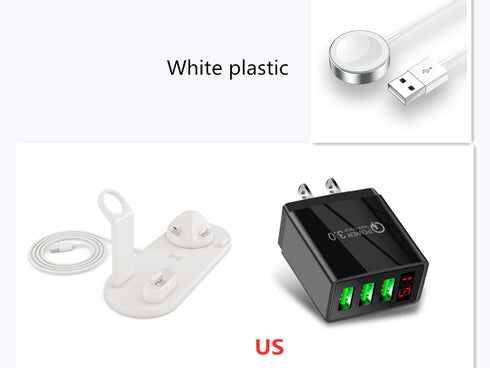 4 In 1 Wireless Charger Fast Charging Pad Stand