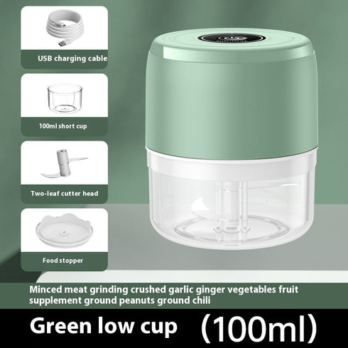 Mini Wireless Electric Garlic Press Garlic Masher Pull Garlic Masher Garlic