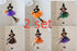 Halloween Decoration Broom Girl Angel Pendant