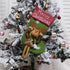 2025 New Year Xmas Big Stockings Set Decorations Christmas 3D Plush Big Sock Christmas Tree Pendant Decorating Supplies