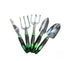 Garden Supplies 9-piece Aluminum Allow Set, Silicone Two-color Handle Shovel Gardening Tools