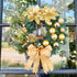 Christmas Light Wreath Door And Window Decoration Vine Ring